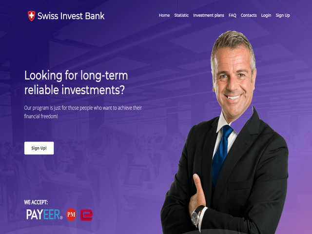 Swiss Inv Bank screenshot