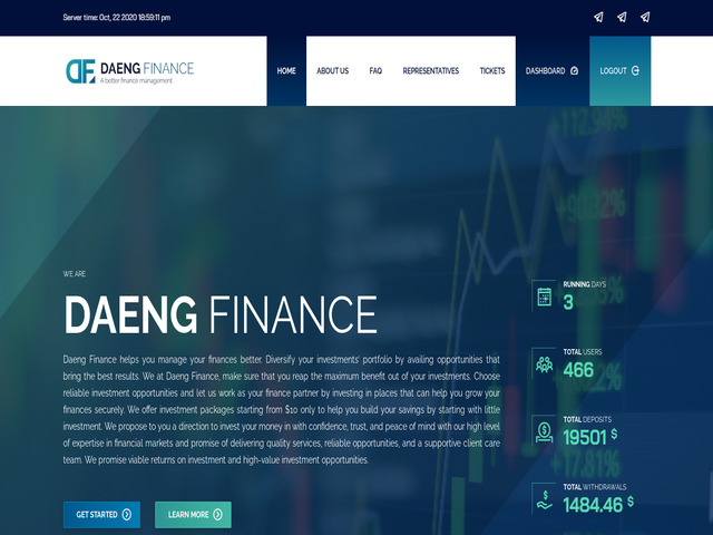 Daeng Finance screenshot