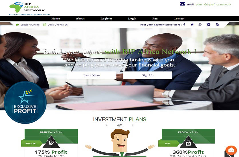 Bip Africa screenshot