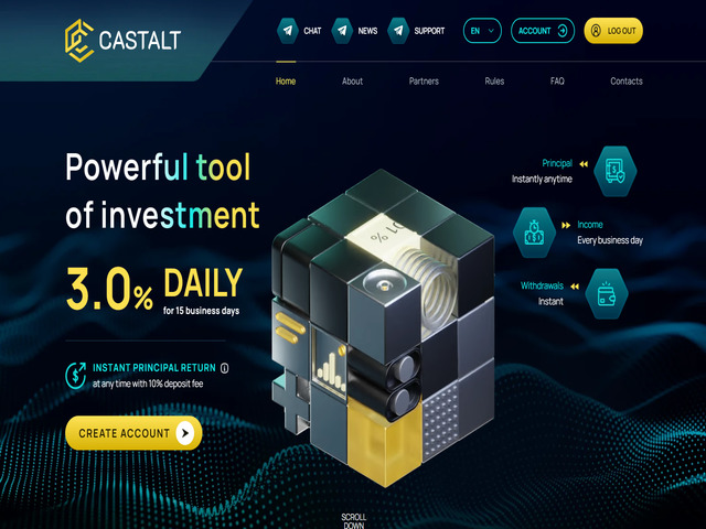 Castalt screenshot