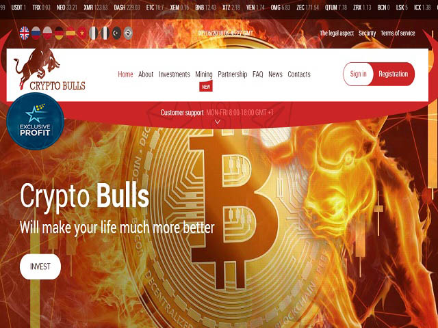 Crypto Bulls screenshot