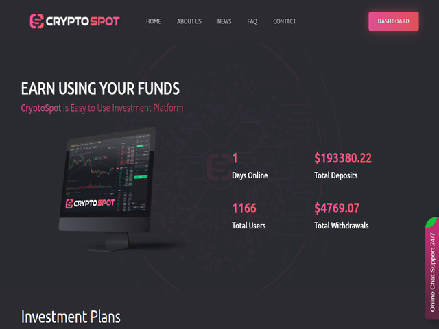 Cryptospot screenshot