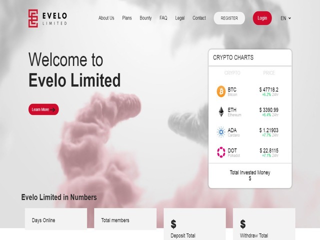 Evelo Limited screenshot