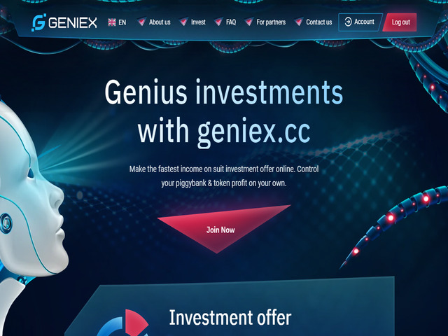 Geniex screenshot
