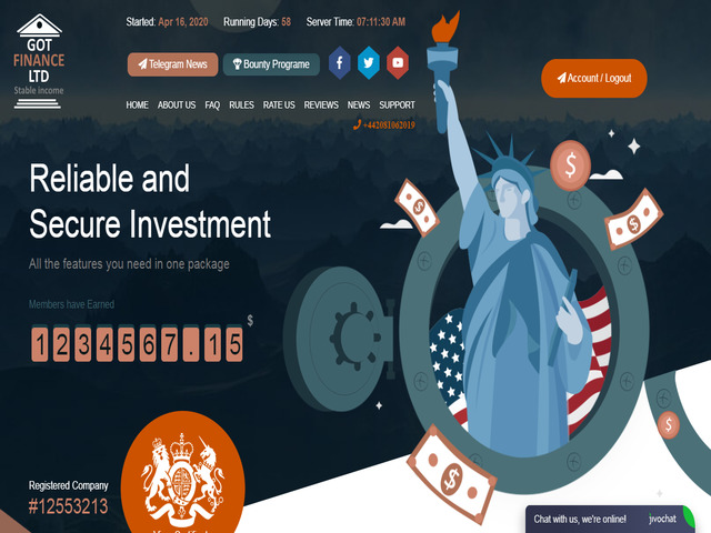 Got project. Getfinance