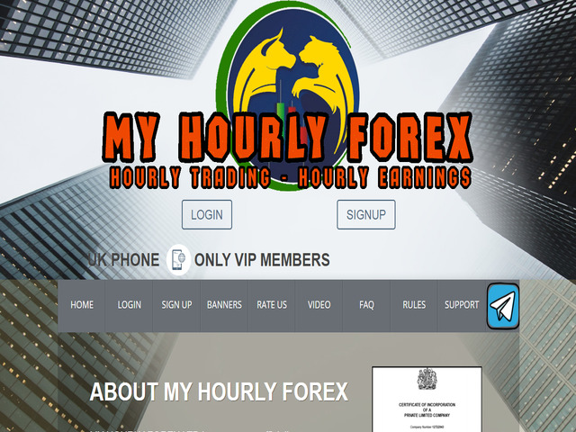 MyHourlyForex screenshot