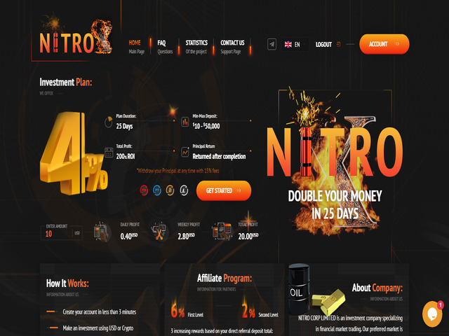 Nitro-X screenshot