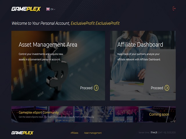 Gameplex Group screenshot