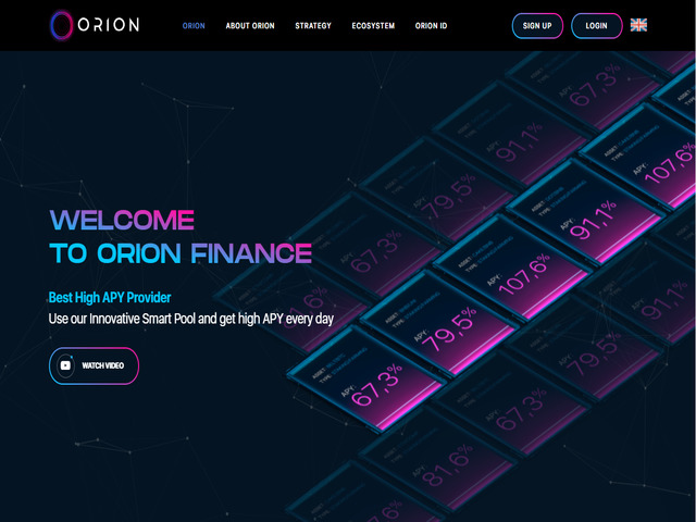 Orionfinance screenshot