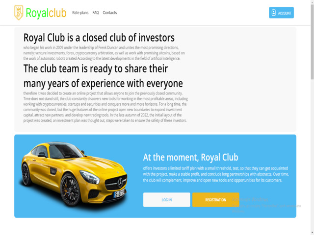 Royalclub screenshot