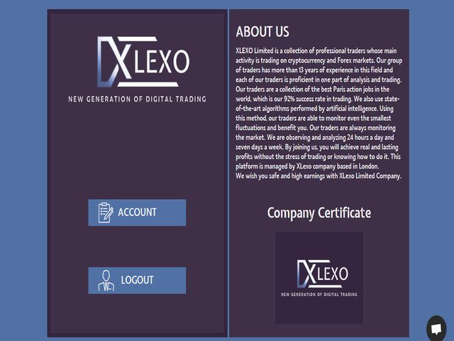 Xlexo screenshot