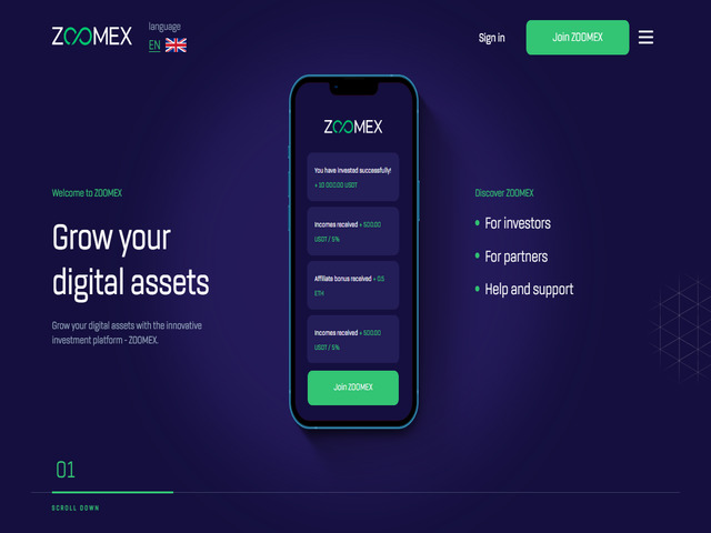 Zoomex screenshot